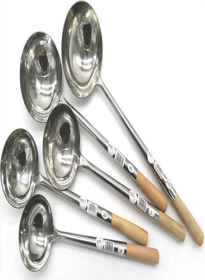 iPro Kitchenware 12 oz Chinese Cooking Ladle *(Width: 5-1/2" x Length: 19-3/4") Size: X-Large - Image 4
